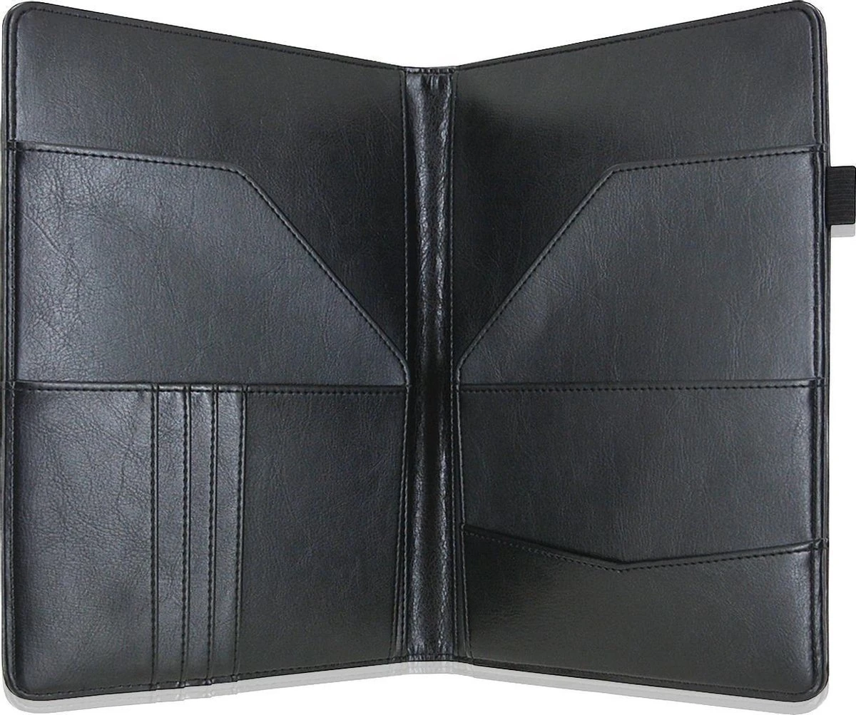 Goodline® - Autopapieren Hoes / A5 Kentekenbewijs Mapje / Leasemap - R4 - Zwart 6 Goodline® - Autopapieren Hoes / A5 Kentekenbewijs Mapje / Leasemap - R4 - Zwart - Afbeelding 4