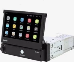 1din Android Klapscherm Autoradio Bluetooth USB Wifi Navigatie -Auto-Onderdelenwinkel 1200x1006 2