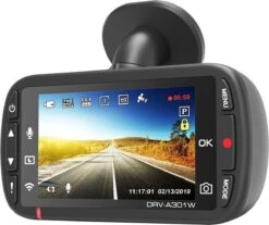 Kenwood DRV-A301W - 16GB Full HD DashCam Met Geïntegreerde 2.7" LCD, Wireless Link, GPS & G-sensor -Auto-Onderdelenwinkel 1200x1008 2