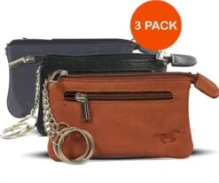 Safekeepers Sleuteletui Heren - Sleuteletui Dames - 3 Stuks - Sleuteletui Met Rits - Sleutelmapje -sleutelbeursje -sleutelzakje -sleuteltasje Heren Cognac -Auto-Onderdelenwinkel 1200x1008