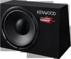Kenwood KSC-W1200B - Subwoofer In Kast Met Bass-poort