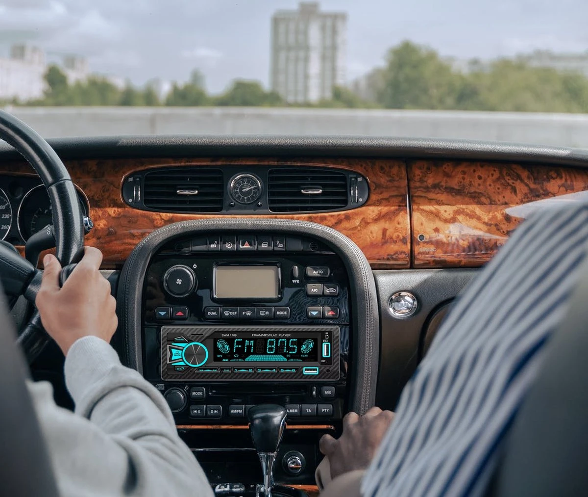 Jume Autoradio Met Bluetooth / FM / Aux – Auto Radio – Enkel Din 8 Jume Autoradio Met Bluetooth / FM / Aux – Auto Radio – Enkel Din - Afbeelding 6