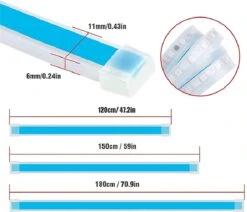 Dynamische Motorkap Dagrijverlichting Ledstrip - 1.8M Wit -Auto-Onderdelenwinkel 1200x1032 6