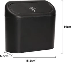 Subbie Luxe Auto Prullenbak - Mini Prullenbak - Draagbare Voertuig Prullenbak - Car Trash Can - Auto Accessoires - Autoprullenbak - Anti Lek Bak - Vuilnisbak - Handige Organizer -Auto-Onderdelenwinkel 1200x1034 2