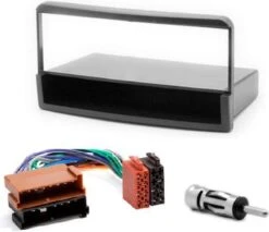 Merkloos 1-DIN Installatie Kit FORD Fiesta, Focus, Galaxy, Mondeo, Transit Inbouwpaneel+ Kabel En Antenne