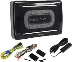 Kenwood KSC-SW11 - Autosubwoofer - Actieve Underseat Subwoofer - 150 Watt -Auto-Onderdelenwinkel 1200x1039 5