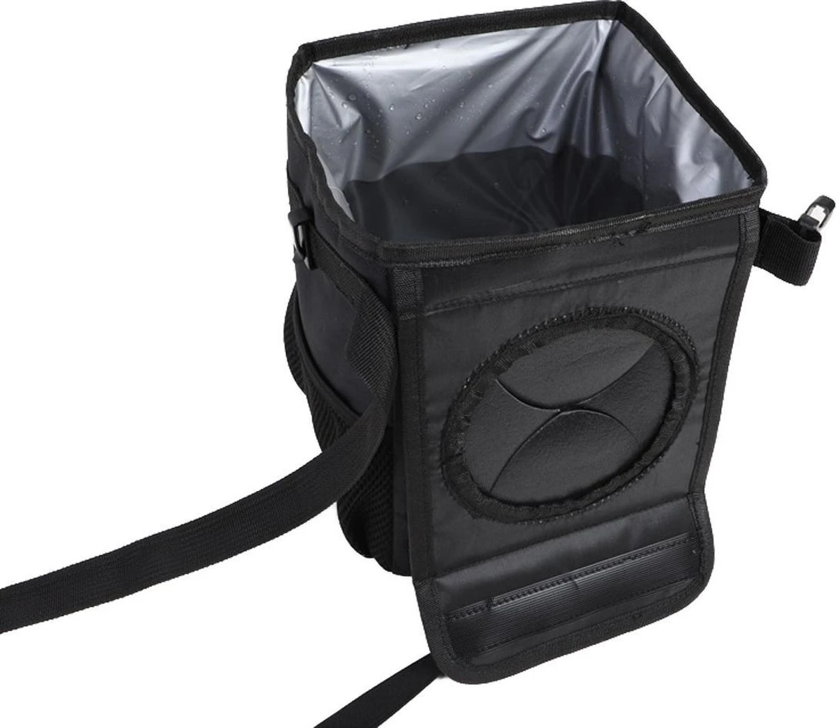 Merkloos Autoprullenbak – Zwart – Draagbaar En Opvouwbaar Afvalbakje 7 Merkloos Autoprullenbak – Zwart – Draagbaar En Opvouwbaar Afvalbakje - Afbeelding 5