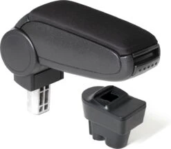 Cargoods Armsteun Geschikt Voor Peugeot 207 Vanaf 2006 - Zwart Stof - Op Maat