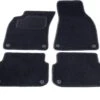 Automatten Op Maat - Zwart Stof - Geschikt Voor Audi A6 4F/C6 2004-2011 -Auto-Onderdelenwinkel 1200x1047