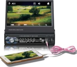 TechU™ T47 Autoradio Met Uitklap Scherm – 1 Din 7 Inch + Afstandsbediening – Bluetooth – USB – AUX – FM Radio – GPS Navigatie – Handsfree Bellen – Autoradio Met Scherm 21 TechU™ T47 Autoradio Met Uitklap Scherm – 1 Din 7 Inch + Afstandsbediening – Bluetooth – USB – AUX – FM Radio – GPS Navigatie – Handsfree Bellen – Autoradio Met Scherm -Auto-Onderdelenwinkel 1200x1055 5