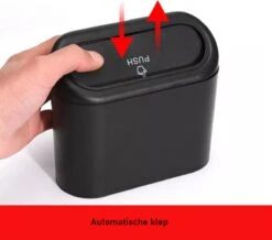 Auto Prullenbak - Inclusief Plastic Zakken - Auto Vuilnisbak - Opslag - Reisgoederen - Vuilnisbak - Auto Accessoires - Auto Deur Prullenbak - Mini Prullenbak - 1L - Zwart - 15 Zakjes -Auto-Onderdelenwinkel 1200x1060 1