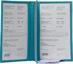 Merkloos Autopapieren Mapje - Portefeuille Heren - Paspoort Hoesje - Portefeuille Dames - Kentekenbewijs Mapje - Autopapieren Hoes - Documentenmap A5 - Mapje - Autopapieren Hoes Kentekenbewijs - Cadeau - Kado - Sale - Mapje Autopapieren - A5 Map - A5 - Sale