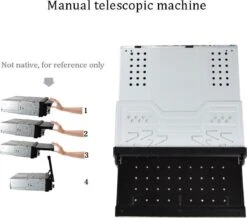 TechU™ Autoradio Met Klapscherm T97 Touchscreen – 1 Din Met Afstandsbediening – 7 Inch Kleuren Display – Bluetooth & WiFi – AUX – USB – SD – FM Radio – Navigatie – Handsfree Bellen -Auto-Onderdelenwinkel 1200x1060 7