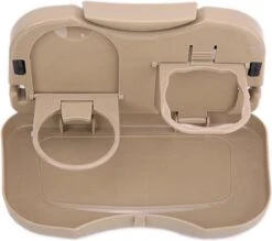 Auto Tafel Achter Hoofdsteun Stoel Seat Drink Voedsel Cup Lade Stand Bureau Eettafel Achterbank - Zwart -Auto-Onderdelenwinkel 1200x1064