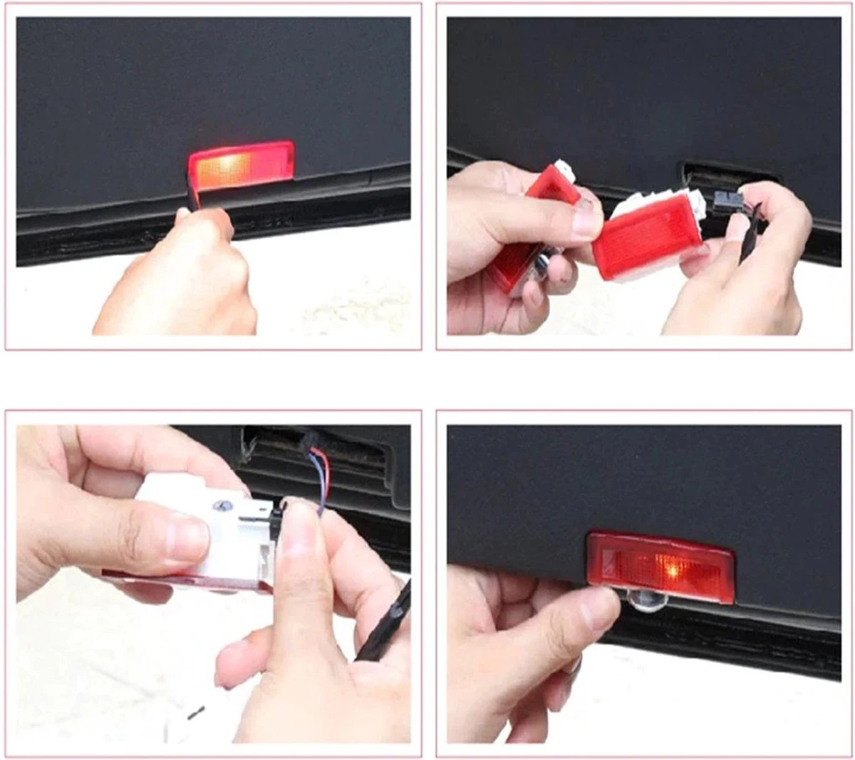 Mercedes Deur Logo Projector C/E/ W205 W213 - Portier Voertuigverlichting - Auto Deur Verlichting - Auto Interieur - Mercedes Accessoires - Set Van 2 8 Mercedes Deur Logo Projector C/E/ W205 W213 - Portier Voertuigverlichting - Auto Deur Verlichting - Auto Interieur - Mercedes Accessoires - Set Van 2 - Afbeelding 6