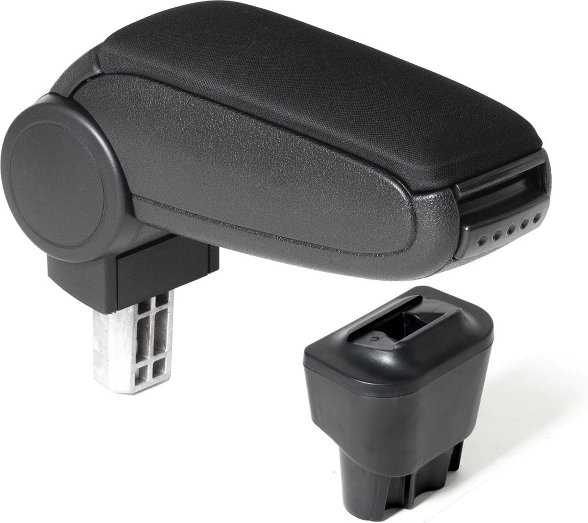 Cargoods Armsteun Geschikt Voor Volkswagen Caddy 2003-2020 En Touran 2003-2015 - Zwart Stof - Op Maat 3 Cargoods Armsteun Geschikt Voor Volkswagen Caddy 2003-2020 En Touran 2003-2015 - Zwart Stof - Op Maat