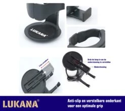 Lukana Bekerhouder Voor In De Auto - Verstelbare Bekerhouder - Ventilatierooster - Universeel - Koffiehouder - Blikjeshouder - Cupholder - Max 8.0 Cm Diameter -Auto-Onderdelenwinkel 1200x1070