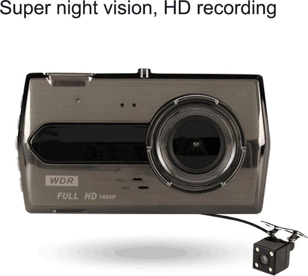 TechU™ Dashcam M14 Pro Dual Camera – Dashboardcamera – 4.0 Inch IPS Scherm – Full HD 1080p – Loop Recording – Nachtvisie – Bewegingssensor – G-sensor – Autocamera Voor én Achter - Voor Auto 16 TechU™ Dashcam M14 Pro Dual Camera – Dashboardcamera – 4.0 Inch IPS Scherm – Full HD 1080p – Loop Recording – Nachtvisie – Bewegingssensor – G-sensor – Autocamera Voor én Achter - Voor Auto - Afbeelding 14