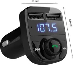 Bluetooth FM Transmitter Voor De Auto Met 12V - Kristalhelder Geluid En Zonder Ruis - Stream Muziek Vanaf Je Telefoon Via USB - Eenvoudige Plug-and-Play Installatie - Handsfree Bellen En Meer Functies Voor Een Compleet Audio-ervaring Onderweg! -Auto-Onderdelenwinkel 1200x1075 3