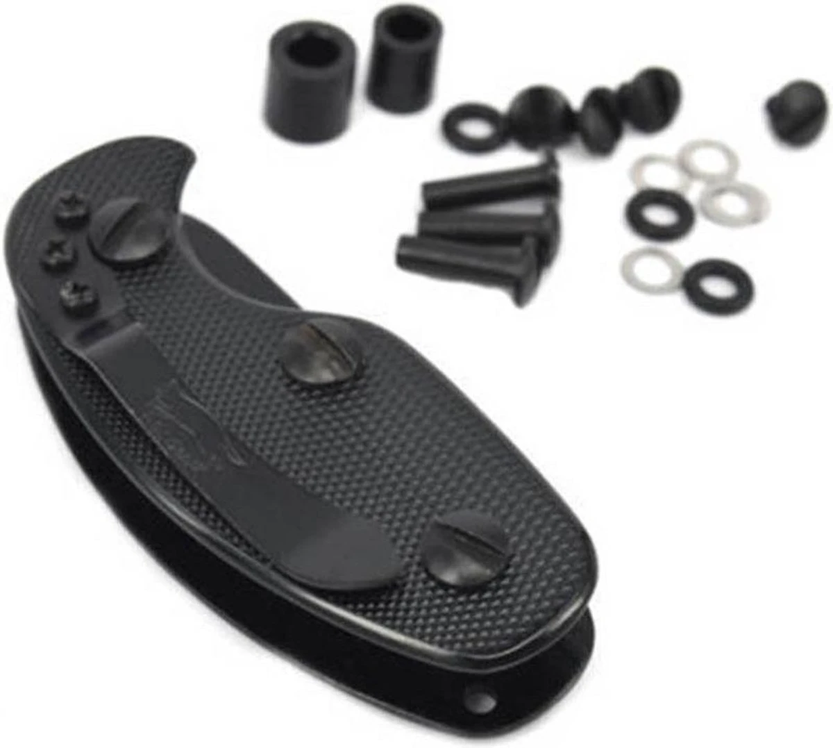 Sleutel Organizer Aluminium | Key Organizer Zwart | Sleutelhouder Van Metaal-Sleutelkasje-sleutelbos Opberger-sleutel Houder-verstelbaar 6 Sleutel Organizer Aluminium | Key Organizer Zwart | Sleutelhouder Van Metaal-Sleutelkasje-sleutelbos Opberger-sleutel Houder-verstelbaar - Afbeelding 4