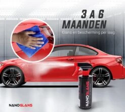 Nanoglans Auto Coating Spray - Keramisch Coating - Ceramic Glas Coating - Nano Coating – 500ML -Auto-Onderdelenwinkel 1200x1078