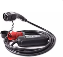 Merkloos Mobiele Lader 11kW | Type 2 Naar CEE Krachtstroom Stekker | 16A 3 Fase + Gratis Adapters -Auto-Onderdelenwinkel 1200x1080 1