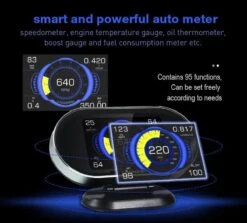 KW206 OBD Diagnose Dashboard Display, Meter, Toerental, Instelbaar Alarm, Temperaturen 12 KW206 OBD Diagnose Dashboard Display, Meter, Toerental, Instelbaar Alarm, Temperaturen -Auto-Onderdelenwinkel 1200x1082 2