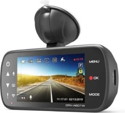 Kenwood DRV-A601W - 16GB 4K DashCam Met Geïntegreerde 3.0" LCD, Wireless Link, GPS & G-sensor - RearCam-input -Auto-Onderdelenwinkel 1200x1084