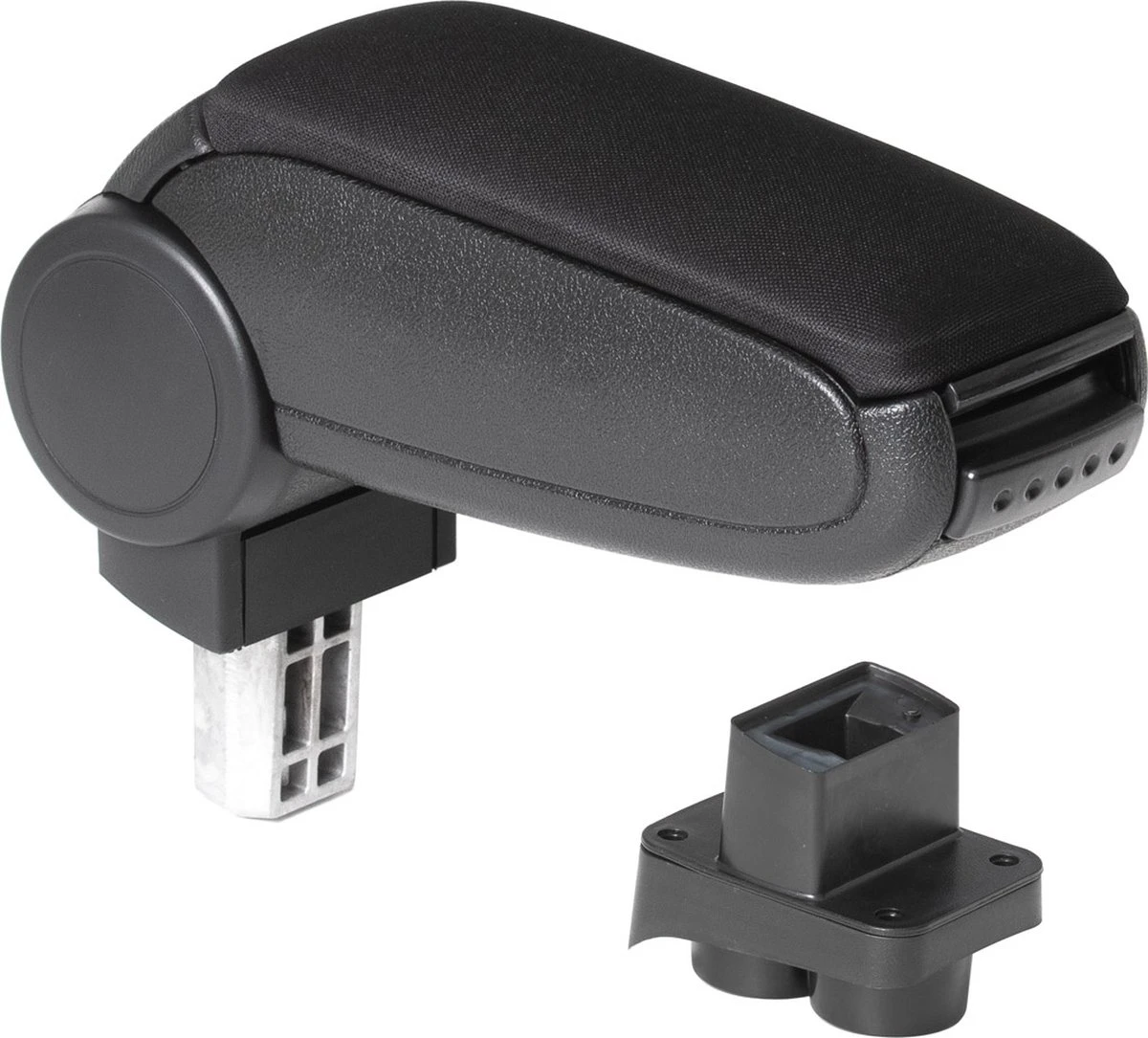 Cargoods Armsteun Geschikt Voor Volkswagen Polo 9N, 9N2, 9N3 Van 2001-2009 - Zwart Stof - Op Maat 3 Cargoods Armsteun Geschikt Voor Volkswagen Polo 9N, 9N2, 9N3 Van 2001-2009 - Zwart Stof - Op Maat