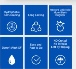 TLVX Kunststof Auto Herstel / Plastic Trim Coating / Plastic Coating / Bumper Donker Maken / Kunststof Verkleuring Herstellen / Kunststof Cockpit Vernieuwen / Auto Kunststof Nieuw / Bumper Black / Langdurige Bescherming Bumper En Cockpit / 50ML -Auto-Onderdelenwinkel 1200x1086 1