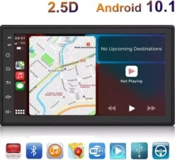 2 Din Autoradio CarPlay Draadloos - Android 10.1 -Auto-Onderdelenwinkel 1200x1097 7