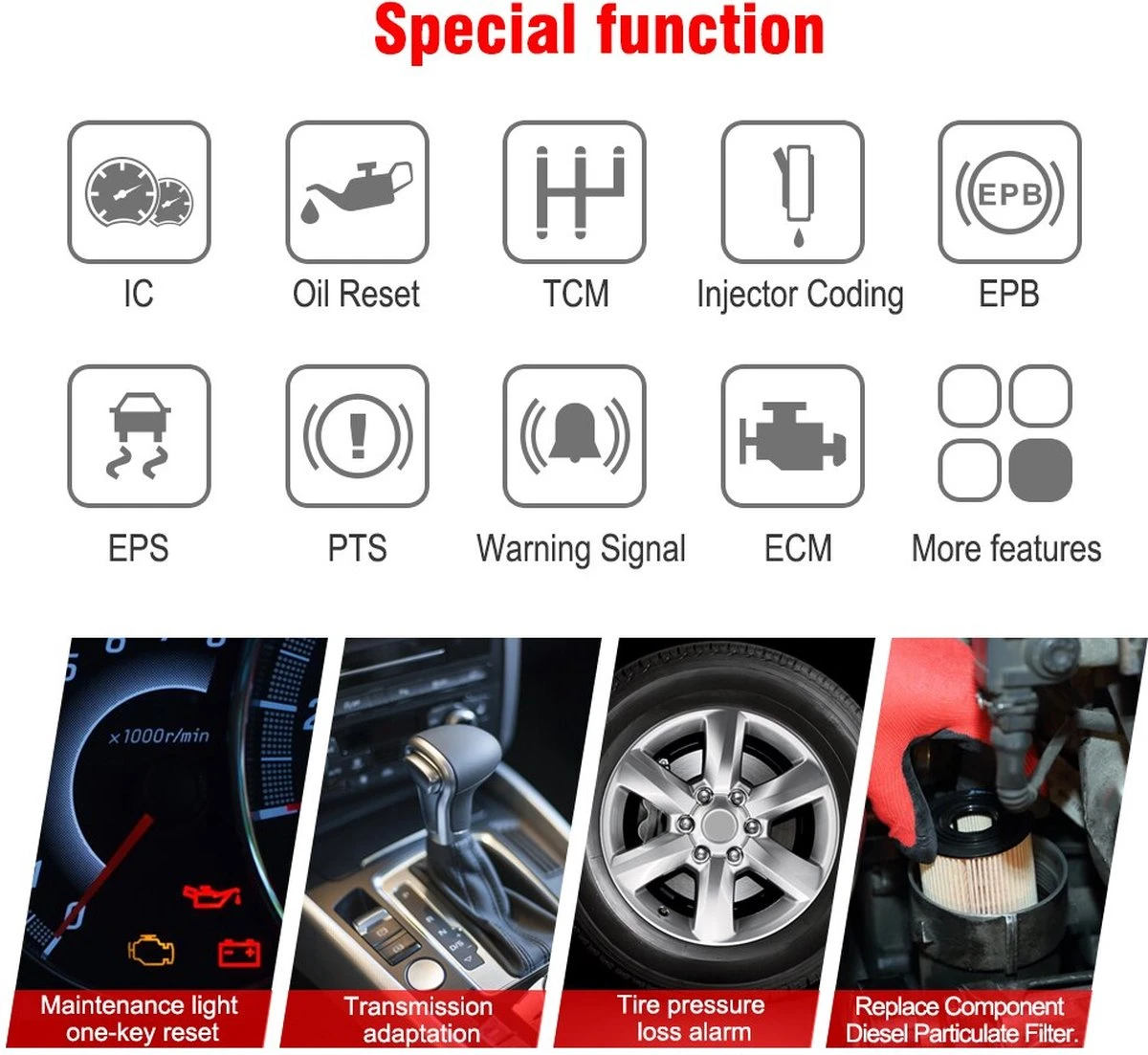 Konnwei KW460 Mercedes Benz - Systeem Diagnose Scanner - OBD2 - ObdII Eobd Scanner - ABS - Service Reset - Storingen Wissen 7 Konnwei KW460 Mercedes Benz - Systeem Diagnose Scanner - OBD2 - ObdII Eobd Scanner - ABS - Service Reset - Storingen Wissen - Afbeelding 5