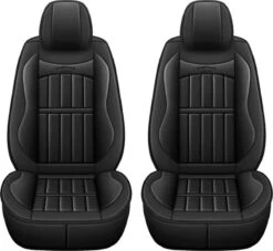 ELUTO Autostoelhoezen - Complete Set Van 5 Stoelen - Universeel - Past Altijd - Zwart -Auto-Onderdelenwinkel 1200x1104 8