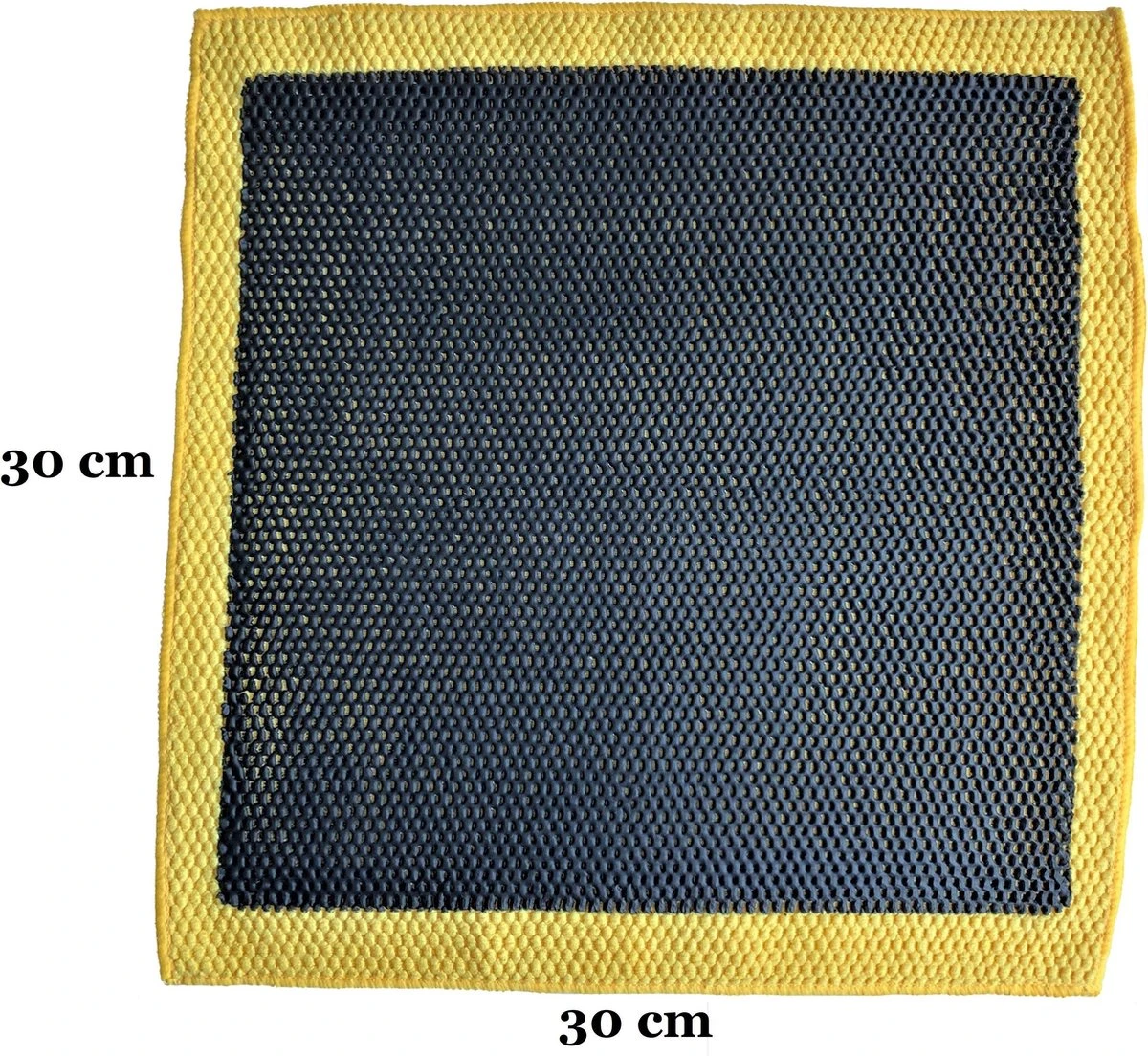 EPC® Klei Doek Auto – 3D Kleidoek – Geperforeerde Clay Towel Mitt - Auto Klei – Claybar – Auto Kleien Polijsten – Microvezel Reinigingsdoek – Hars, Teer, Vliegjes, Vogelpoep Verwijderen – Geel Zwart 7 EPC® Klei Doek Auto – 3D Kleidoek – Geperforeerde Clay Towel Mitt - Auto Klei – Claybar – Auto Kleien Polijsten – Microvezel Reinigingsdoek – Hars, Teer, Vliegjes, Vogelpoep Verwijderen – Geel Zwart - Afbeelding 5