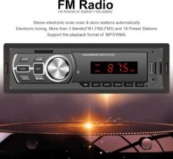TechU™ Autoradio T138 – 1 Din Met Afstandsbediening – FM Radio – Bluetooth 5.0 – USB – AUX – SD – Handsfree Bellen 22 TechU™ Autoradio T138 – 1 Din Met Afstandsbediening – FM Radio – Bluetooth 5.0 – USB – AUX – SD – Handsfree Bellen -Auto-Onderdelenwinkel 1200x1106 7