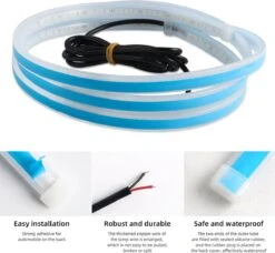 Dynamische Motorkap Dagrijverlichting Ledstrip - 1.8M - Ijsblauw 16 Dynamische Motorkap Dagrijverlichting Ledstrip - 1.8M - Ijsblauw -Auto-Onderdelenwinkel 1200x1108 7