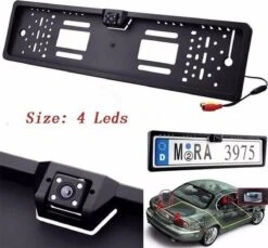 Achteruitrijcamera Auto Kentekenplaat Met Nachtzicht En 170 ° Kijkhoek -Auto-Onderdelenwinkel 1200x1112
