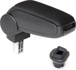 Cargoods Armsteun Geschikt Voor Mini One, Cooper, Cabrio, R55, R56, R57 Vanaf 2006 Tot 2014 - Zwart Stof - Op Maat