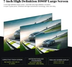 TechU™ Autoradio T142 – Met Uitklapbaar Scherm, Afstandsbediening & Achteruitrijcamera – 1 Din – 7 Inch Touchscreen – FM Radio – Bluetooth – USB – AUX – TF Card – Handsfree Bellen -Auto-Onderdelenwinkel 1200x1113 8