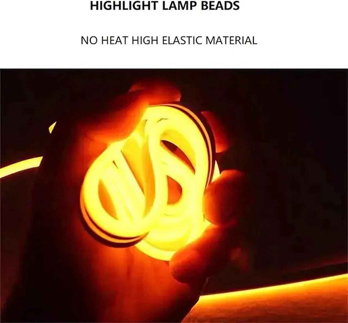 Dynamische Motorkap Dagrijverlichting Ledstrip - 1.8M - Ijsblauw 7 Dynamische Motorkap Dagrijverlichting Ledstrip - 1.8M - Ijsblauw - Afbeelding 5