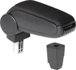 Cargoods Armsteun Geschikt Voor Peugeot 206, 206 CC 1998-2009 - Zwart Stof - Op Maat