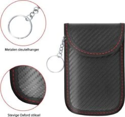 Autosleutel RFID Antidiefstal | Keyless Entry Beschermhoes | Antidiefstal | Carbon - Verticaal -Auto-Onderdelenwinkel 1200x1121