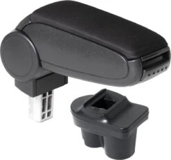 Cargoods Armsteun Geschikt Voor Opel Corsa E Met Bouwjaar 2014-2019 - Zwart Stof - Op Maat