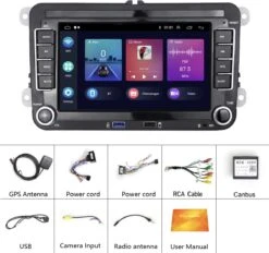 Android 11 Autoradio Voor VW Polo/Golf/Seat/Skoda 2003-2015 2G+32G Draadloos CarPlay/Auto/WiF/RDS/NAV -Auto-Onderdelenwinkel 1200x1128 10
