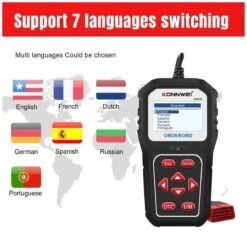 Konnwei KW818 - OBD2 Scanner - Auto Uitleesapparatuur - Storing Verwijderen - IOS/ANDROID - Nederlands -Auto-Onderdelenwinkel 1200x1129 2