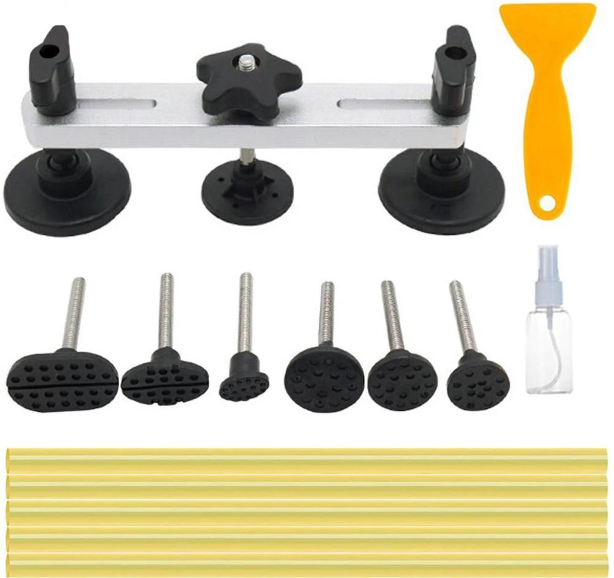 A&K Auto Repair Uitdeukset - Uitdeukgereedschap - Deukentrekker - Uitdeuken Auto Deuken 5 A&K Auto Repair Uitdeukset - Uitdeukgereedschap - Deukentrekker - Uitdeuken Auto Deuken - Afbeelding 3