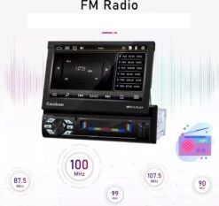 Denago - 1Din Autoradio | Carplay & Android Auto | Klapscherm -Auto-Onderdelenwinkel 1200x1131 10