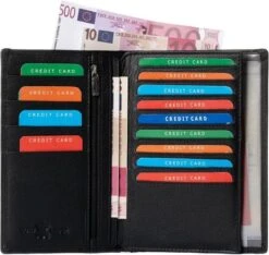 Merkloos Autopapieren Mapje Portefeuille - Zwart Leer - A5 Map -Auto-Onderdelenwinkel 1200x1137 2