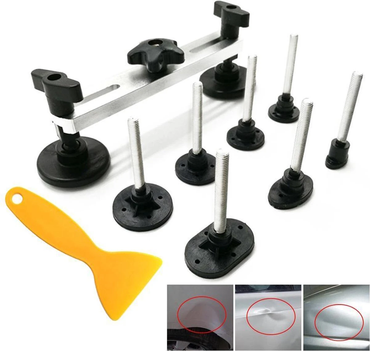 A&K Auto Repair Uitdeukset - Uitdeukgereedschap - Deukentrekker - Uitdeuken Auto Deuken 3 A&K Auto Repair Uitdeukset - Uitdeukgereedschap - Deukentrekker - Uitdeuken Auto Deuken