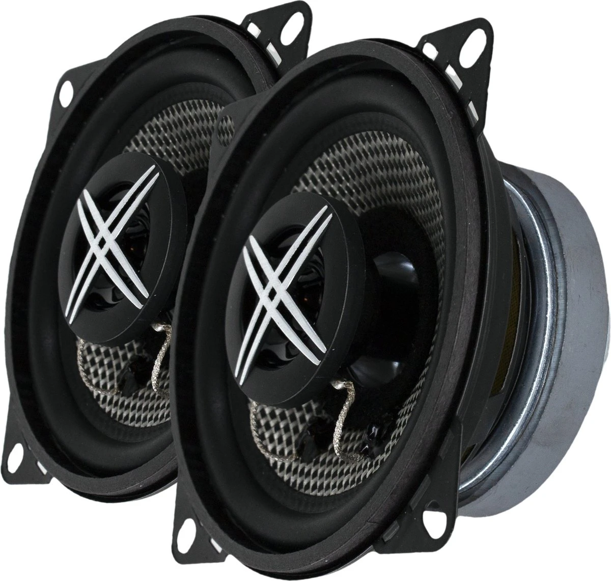 Excalibur XT1020 - 10cm (4") 2-weg Coaxiale Speakers 220W Piek - Zwart 3 Excalibur XT1020 - 10cm (4") 2-weg Coaxiale Speakers 220W Piek - Zwart